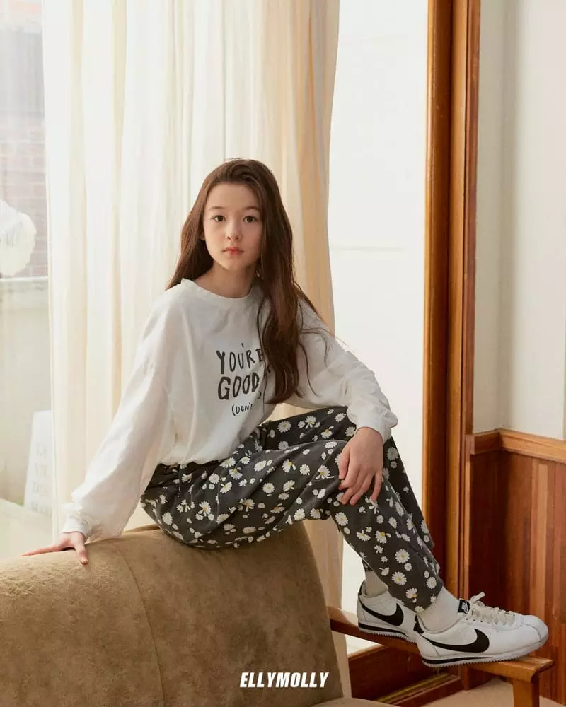 Ellymolly - Korean Children Fashion - #littlefashionista - Good Luck Boxy Tee - 9