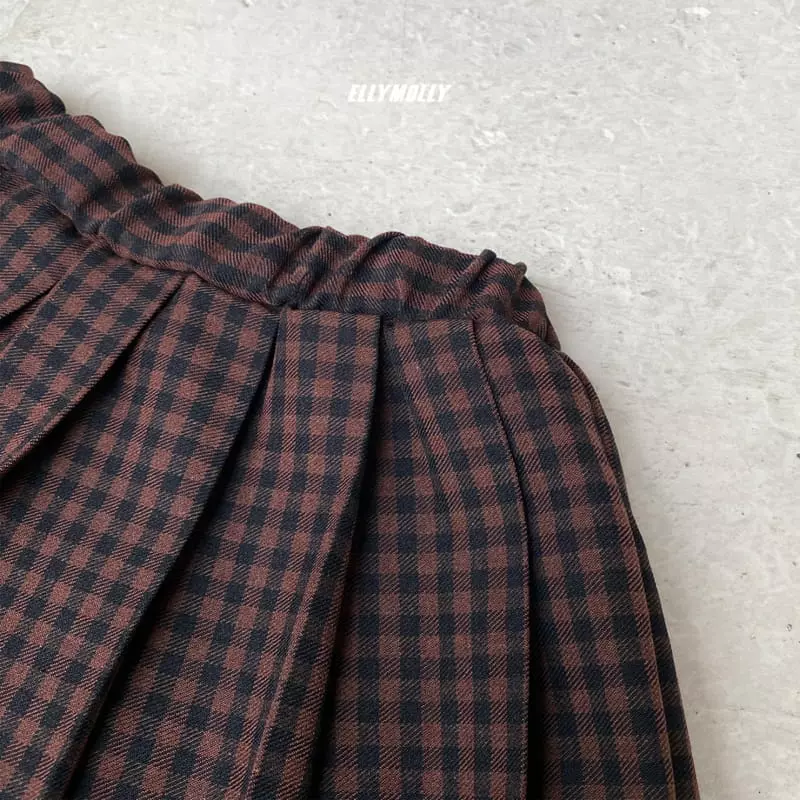 Ellymolly - Korean Children Fashion - #littlefashionista - Corn Wrinkle Skirt - 6