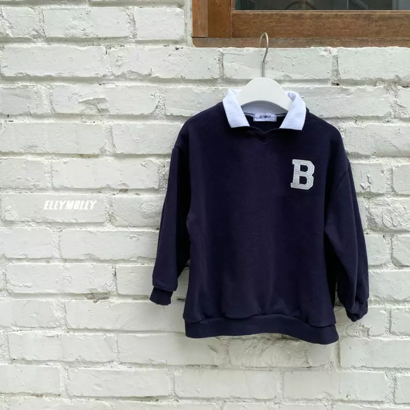 Ellymolly - Korean Children Fashion - #magicofchildhood - Billy Collar Sweatshirt - 3
