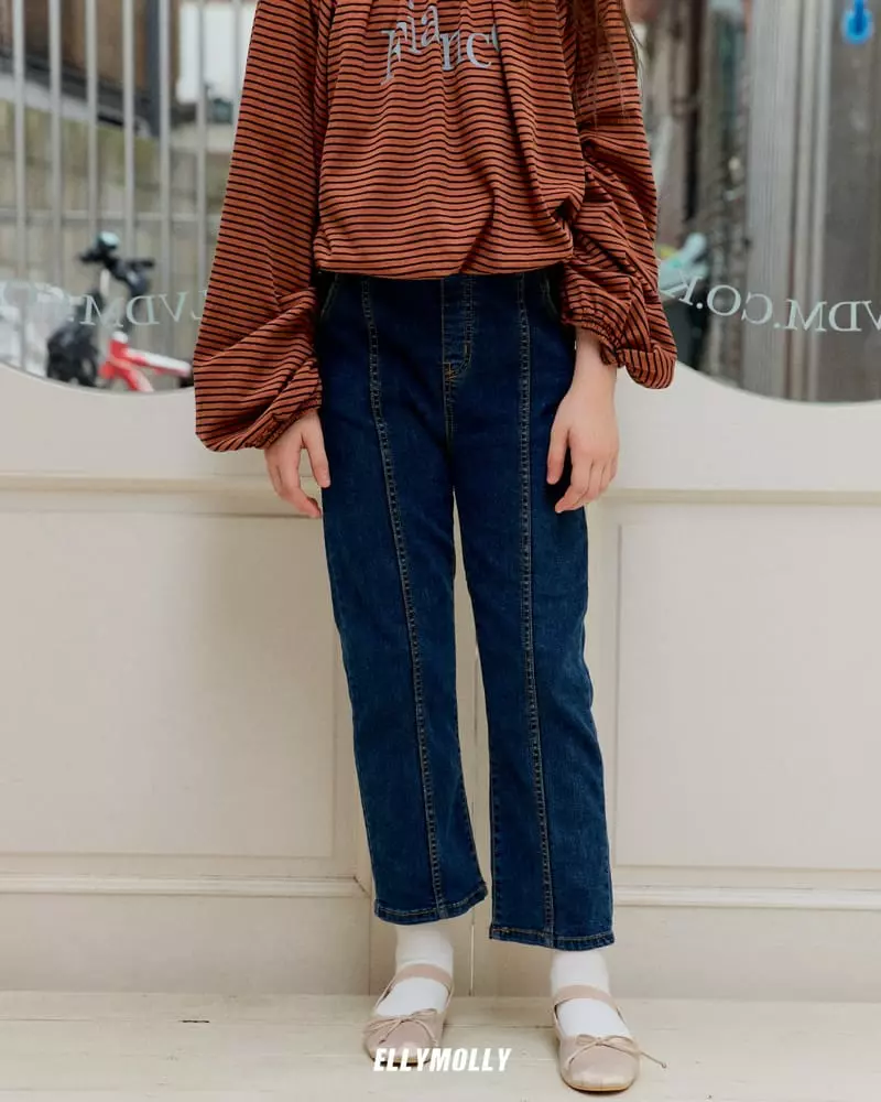 Ellymolly - Korean Children Fashion - #magicofchildhood - Street Straight Jeans - 11