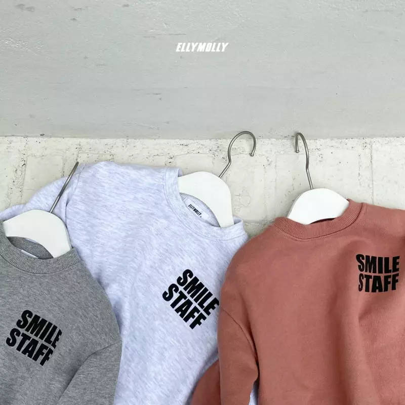 Ellymolly - Korean Children Fashion - #minifashionista - Step Smile Sweatshirt - 5