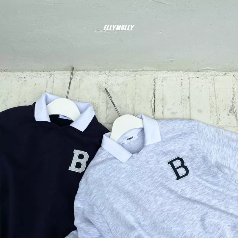 Ellymolly - Korean Children Fashion - #magicofchildhood - Billy Collar Sweatshirt - 4
