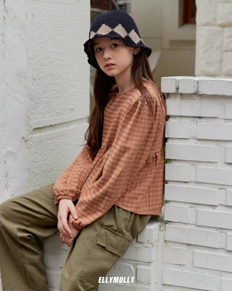 Ellymolly - Korean Children Fashion - #minifashionista - Hidden Shirring Blouse - 10
