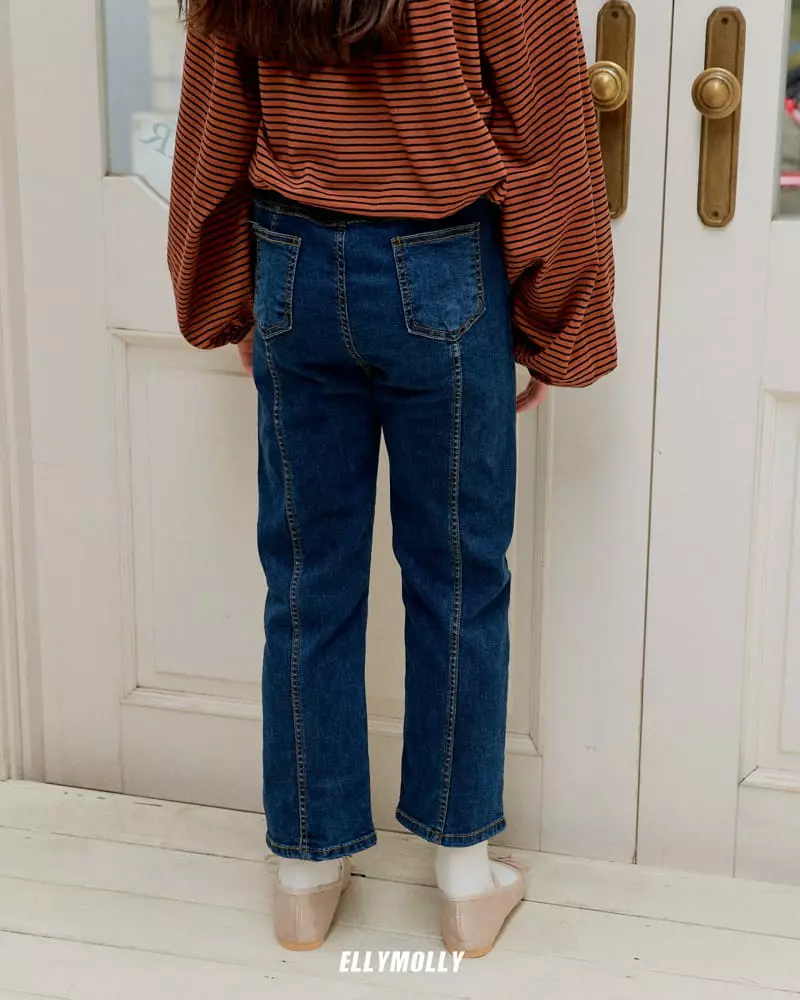 Ellymolly - Korean Children Fashion - #minifashionista - Street Straight Jeans - 12