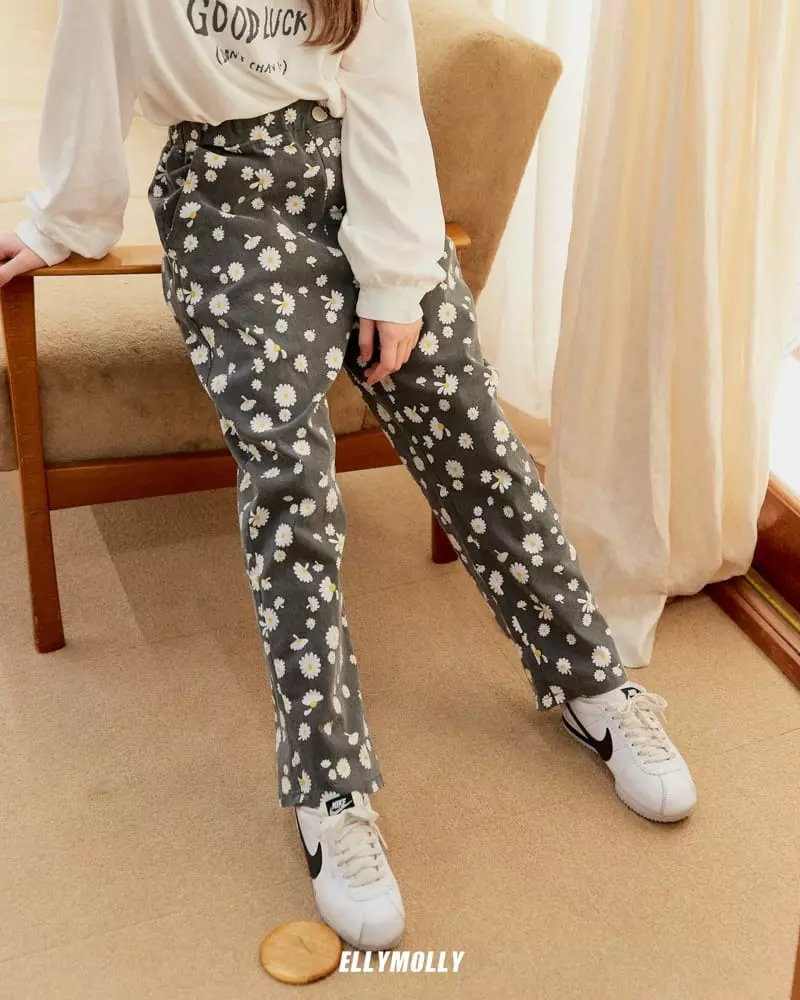 Ellymolly - Korean Children Fashion - #minifashionista - Daisy Pants - 11