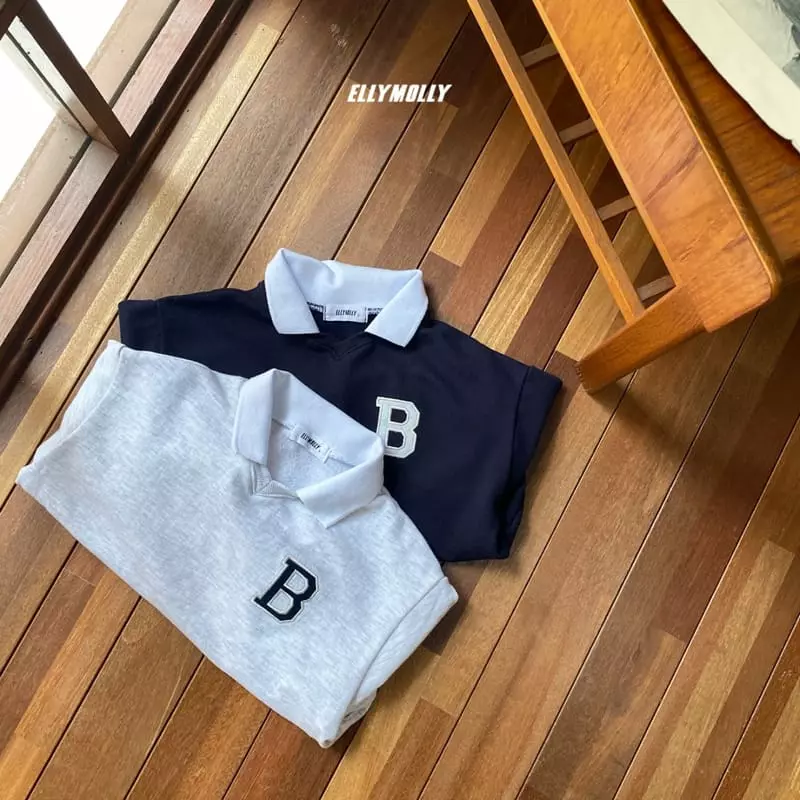 Ellymolly - Korean Children Fashion - #stylishchildhood - Billy Collar Sweatshirt - 8