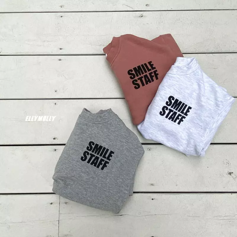 Ellymolly - Korean Children Fashion - #todddlerfashion - Step Smile Sweatshirt - 7