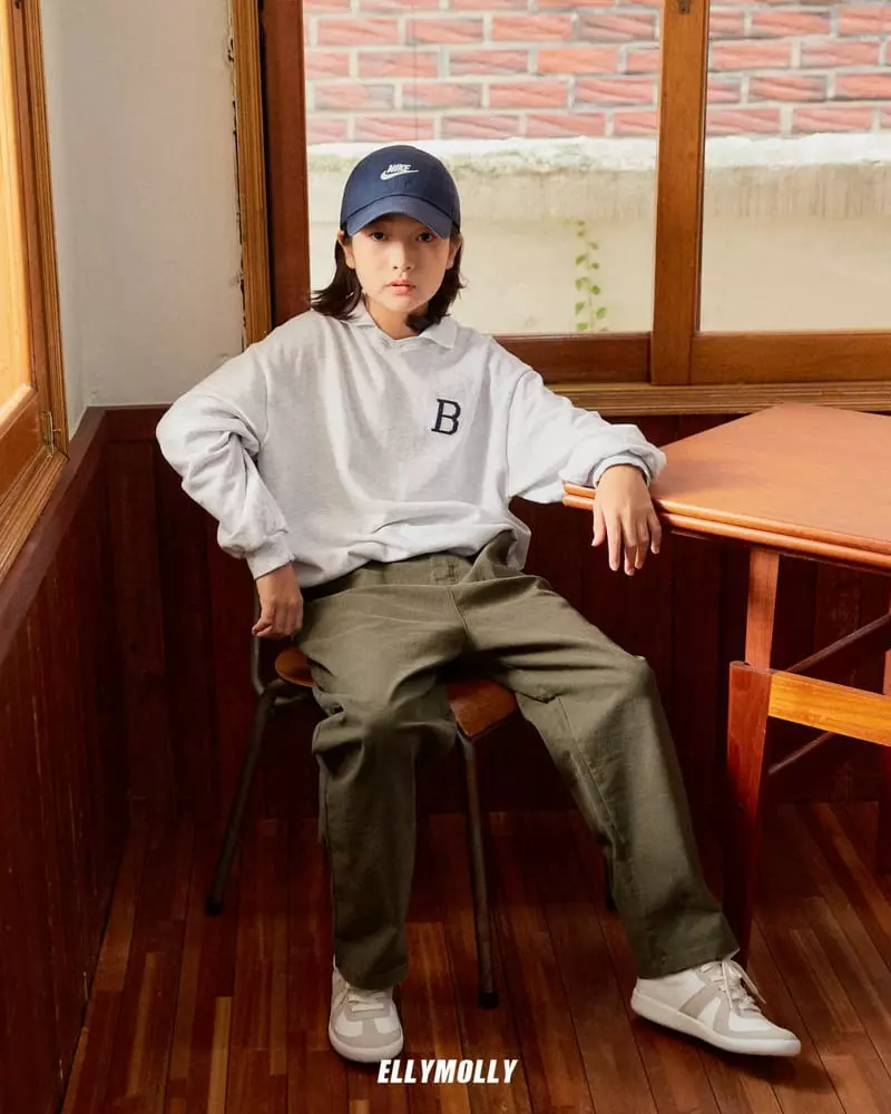 Ellymolly - Korean Children Fashion - #toddlerclothing - Basic Pants - 9