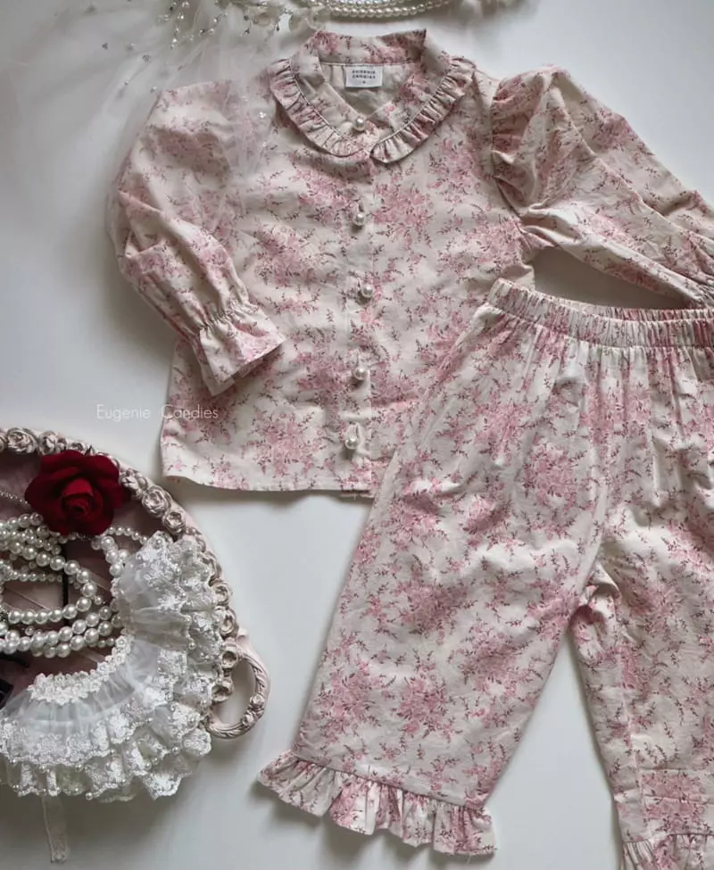 Eugenie Candies - Korean Children Fashion - #Kfashion4kids - Beatrice Top Bottom Set - 8