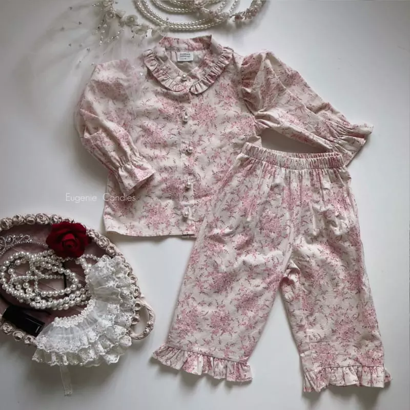 Eugenie Candies - Korean Children Fashion - #childrensboutique - Beatrice Top Bottom Set