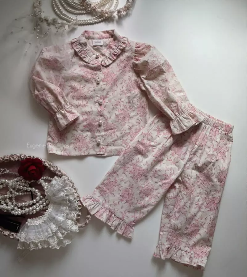Eugenie Candies - Korean Children Fashion - #discoveringself - Beatrice Top Bottom Set - 3