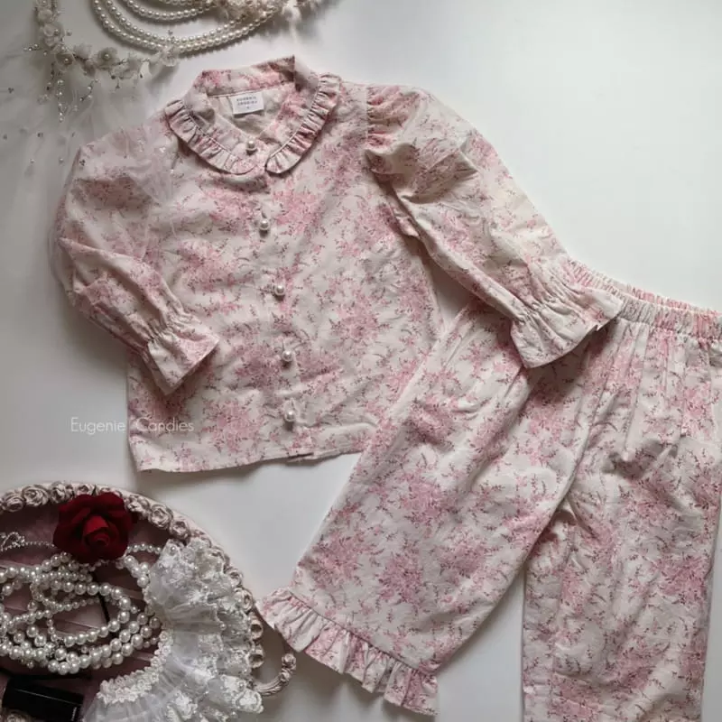 Eugenie Candies - Korean Children Fashion - #discoveringself - Beatrice Top Bottom Set - 4