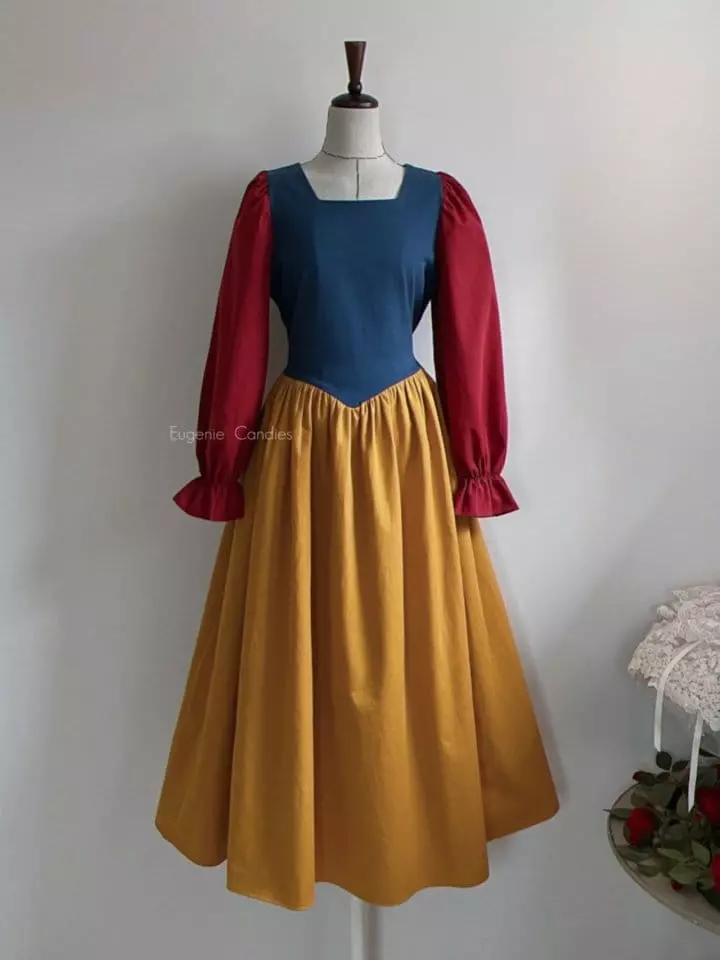 Eugenie Candies - Korean Children Fashion - #littlefashionista - Snow White One-piece - 2