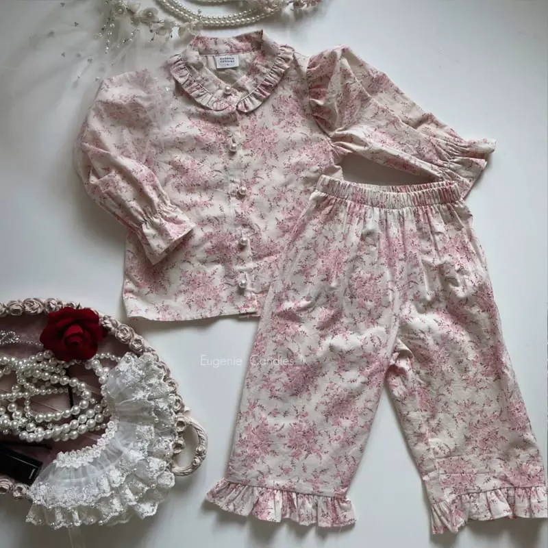 Eugenie Candies - Korean Children Fashion - #littlefashionista - Beatrice Top Bottom Set - 9