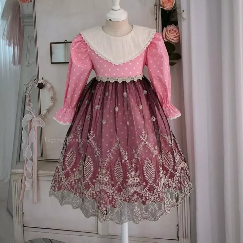 Eugenie Candies - Korean Children Fashion - #prettylittlegirls - Ebon One-piece - 3