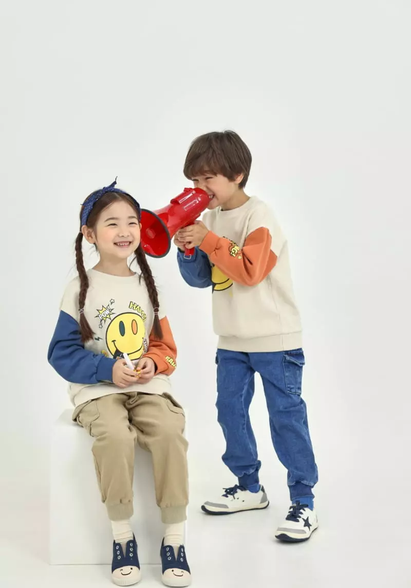 Fashion King - Korean Children Fashion - #Kfashion4kids - Crush Smile Sweatshirt - 2