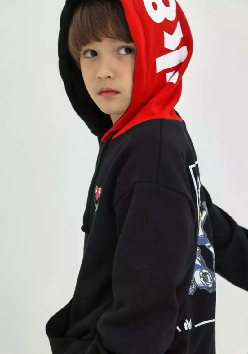 Fashion King - Korean Children Fashion - #childofig - Sk Hoody Set - 5