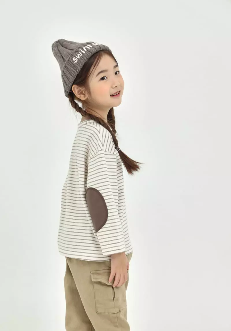 Fashion King - Korean Children Fashion - #childrensboutique - Smile Stripes Tee - 9
