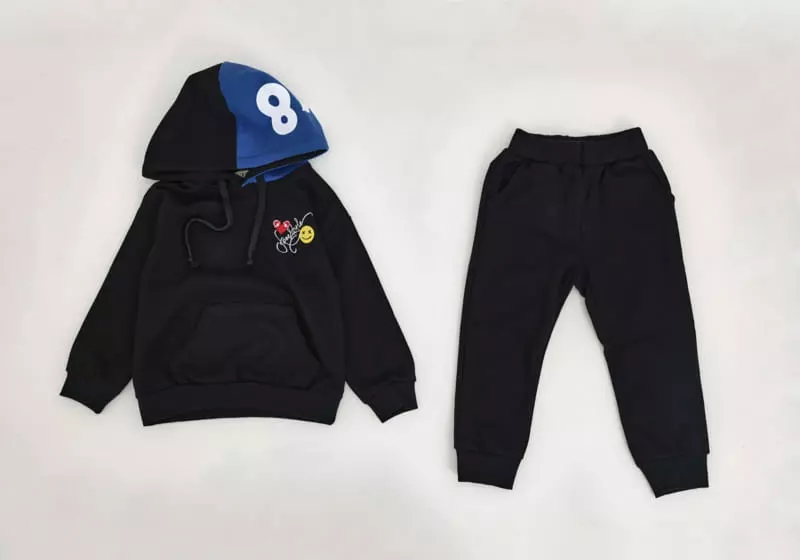 Fashion King - Korean Children Fashion - #fashionkids - Sk Hoody Set - 9