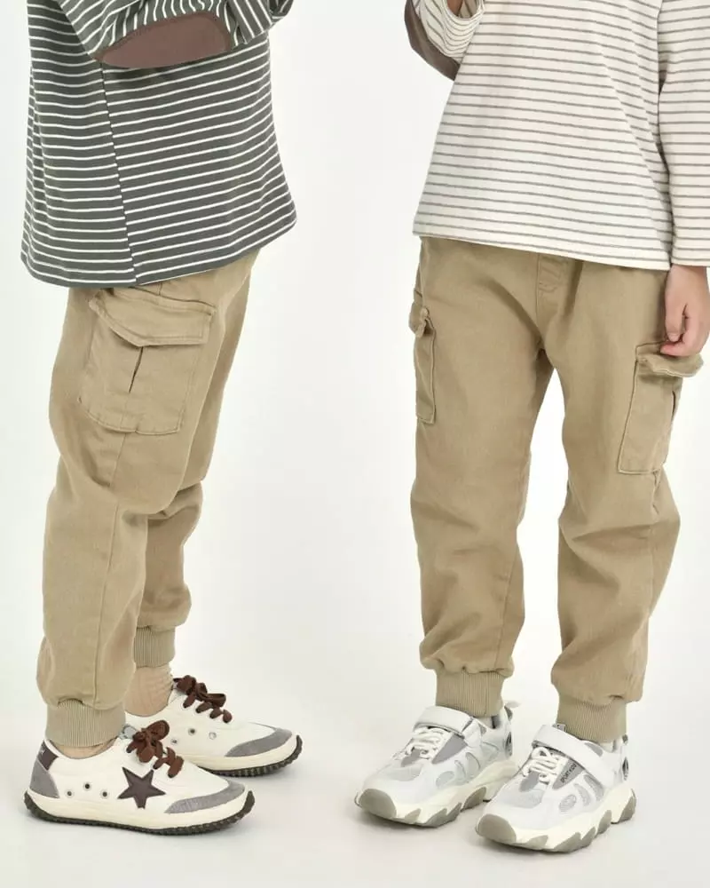 Fashion King - Korean Children Fashion - #discoveringself - Jogger Span Pants - 4