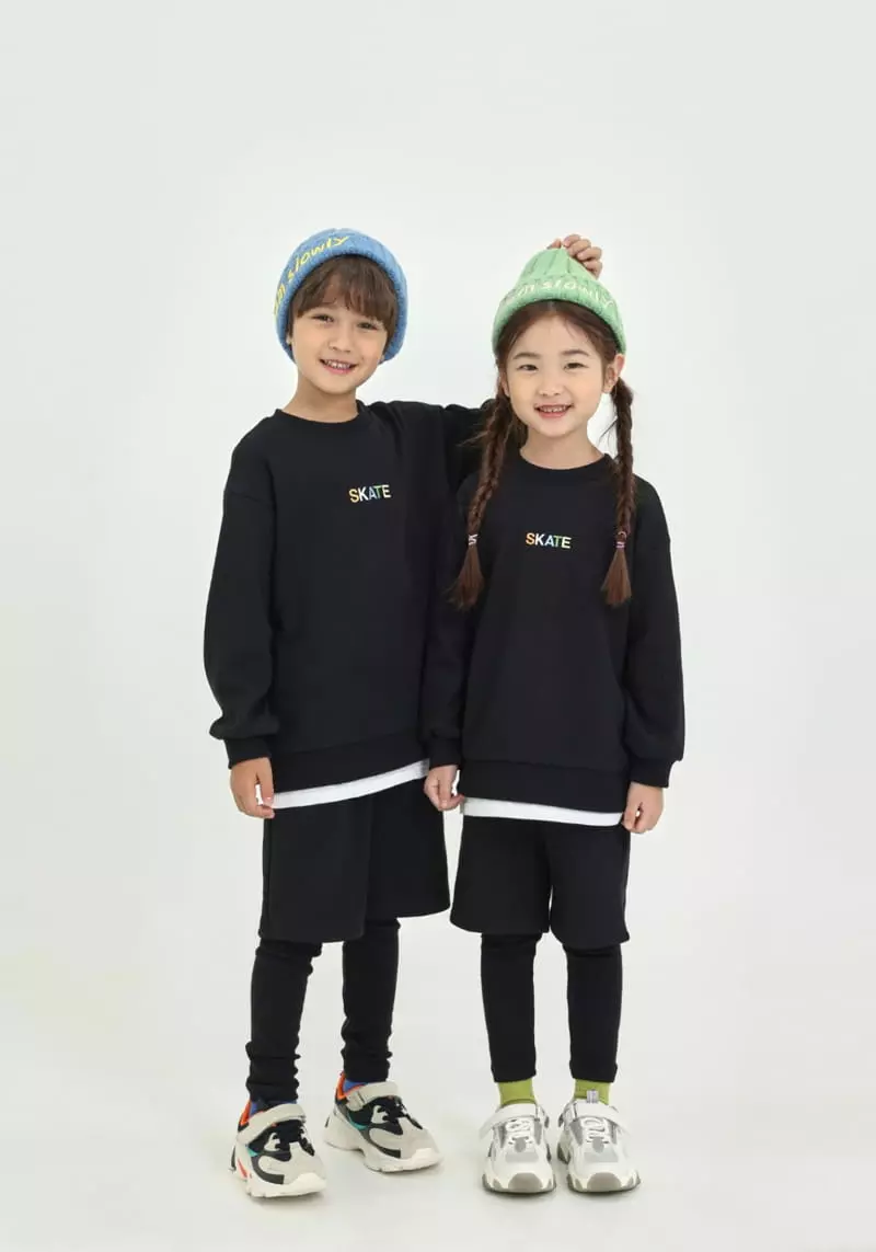 Fashion King - Korean Children Fashion - #fashionkids - Board Layerd Leggings Set - 3