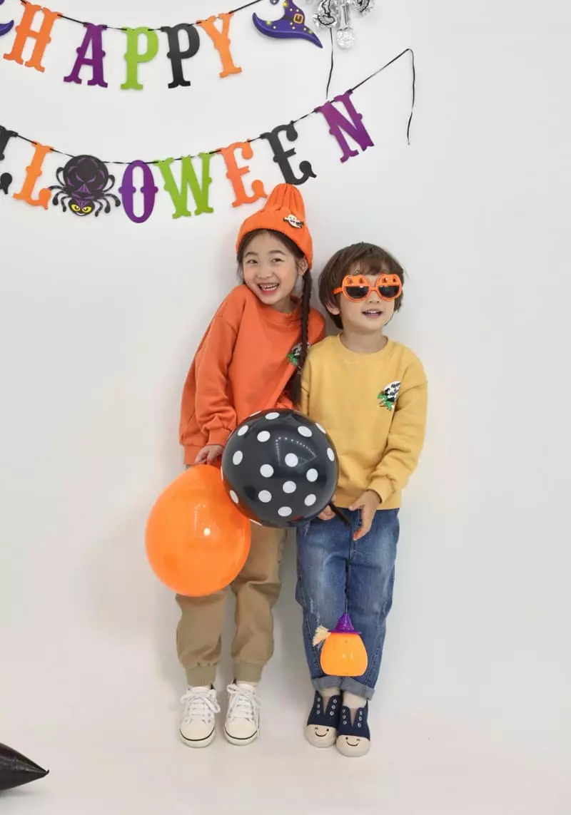Fashion King - Korean Children Fashion - #kidzfashiontrend - Halloween Sweatshirt - 3