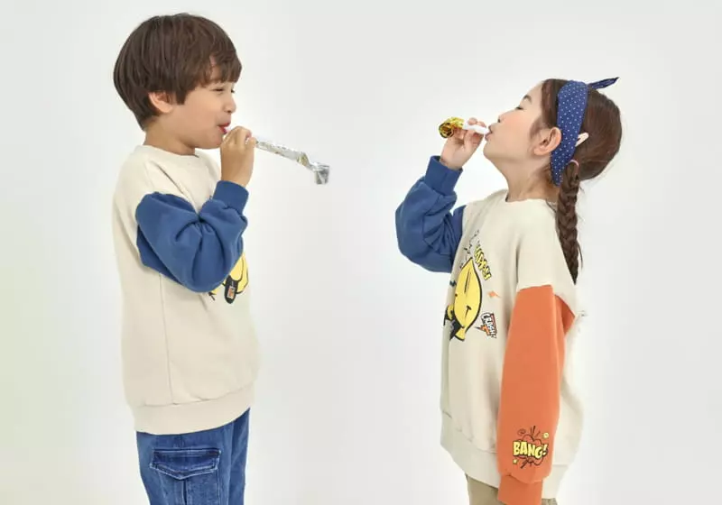 Fashion King - Korean Children Fashion - #kidzfashiontrend - Crush Smile Sweatshirt