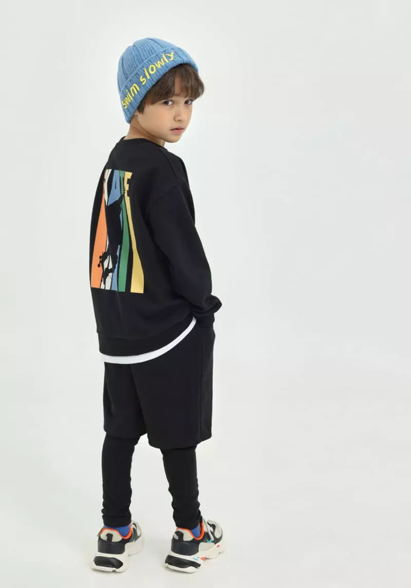 Fashion King - Korean Children Fashion - #littlefashionista - Board Layerd Leggings Set - 8