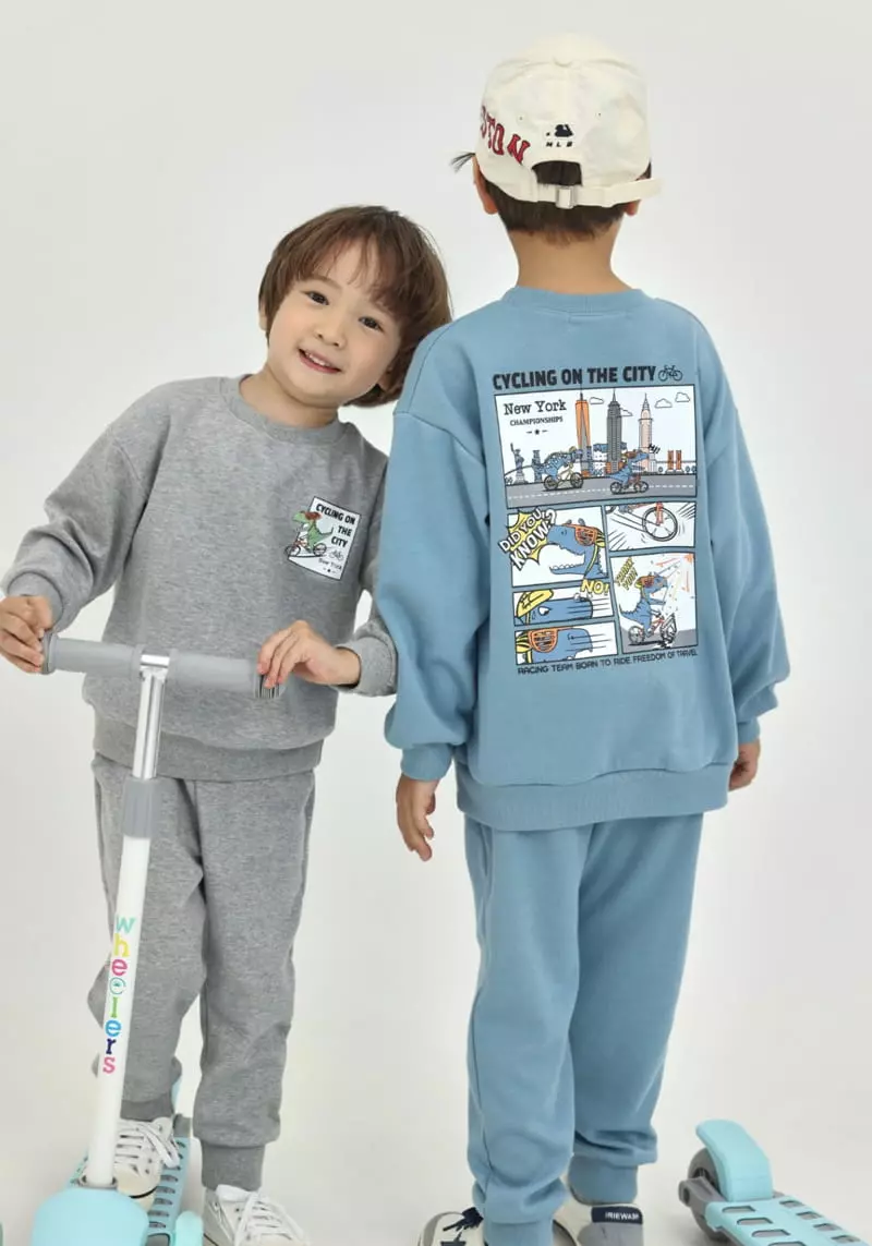 Fashion King - Korean Children Fashion - #magicofchildhood - Cycling Set