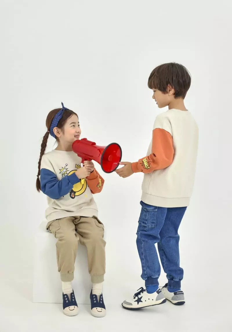 Fashion King - Korean Children Fashion - #minifashionista - Crush Smile Sweatshirt - 5