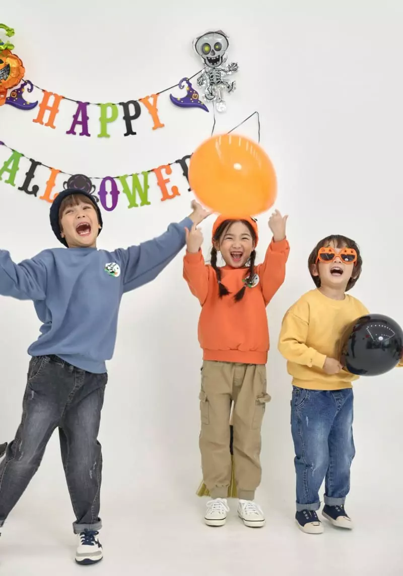 Fashion King - Korean Children Fashion - #prettylittlegirls - Halloween Sweatshirt - 8