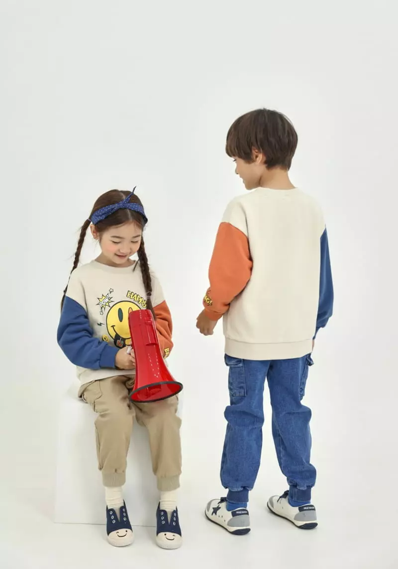 Fashion King - Korean Children Fashion - #prettylittlegirls - Crush Smile Sweatshirt - 6