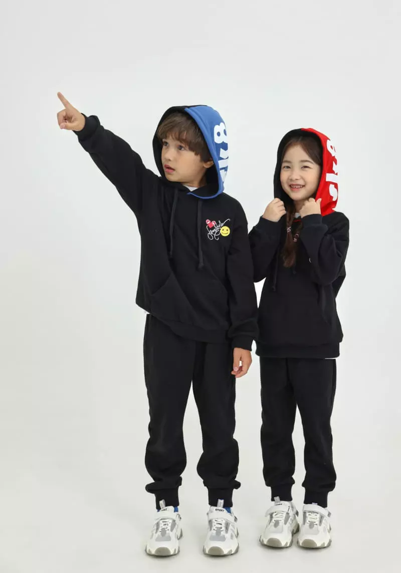 Fashion King - Korean Children Fashion - #toddlerclothing - Sk Hoody Set - 4
