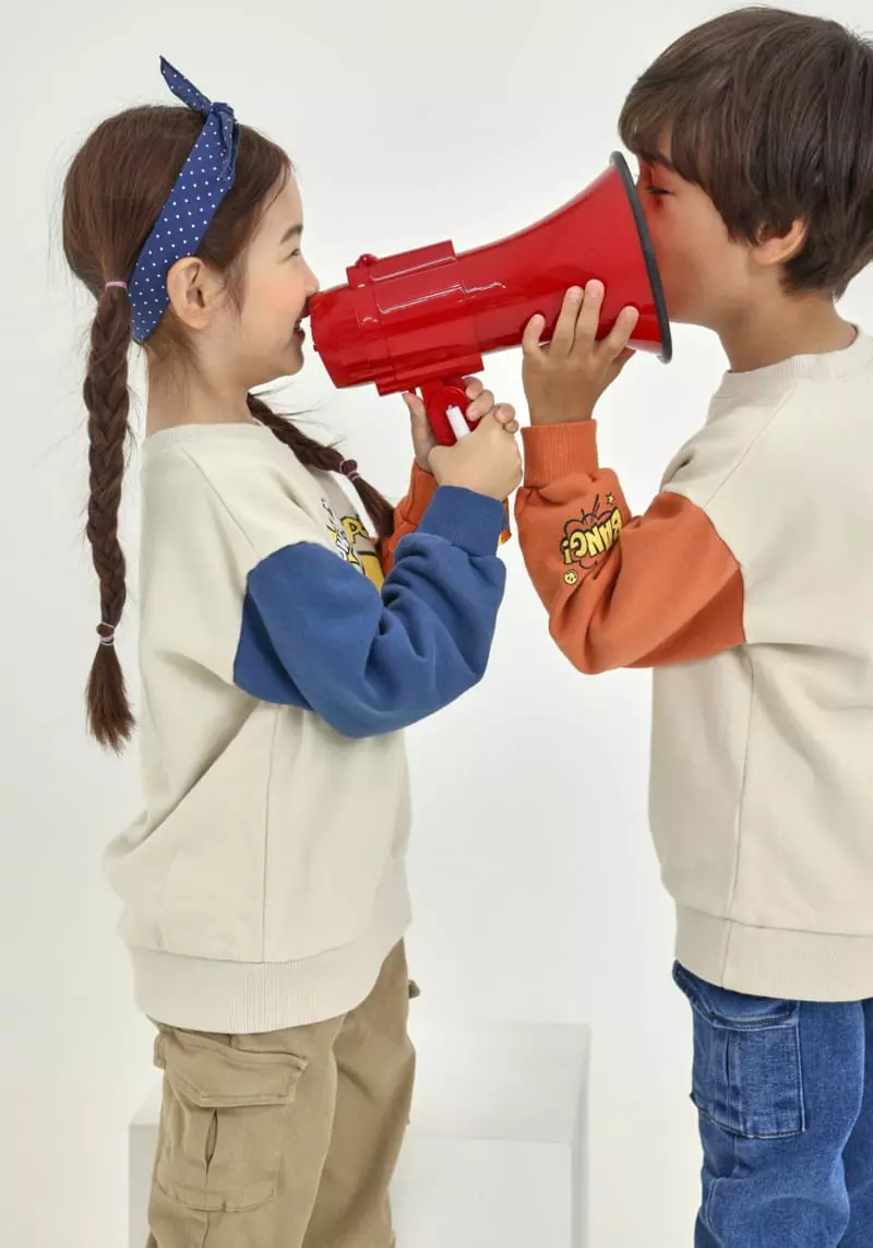 Fashion King - Korean Children Fashion - #toddlerclothing - Crush Smile Sweatshirt - 8