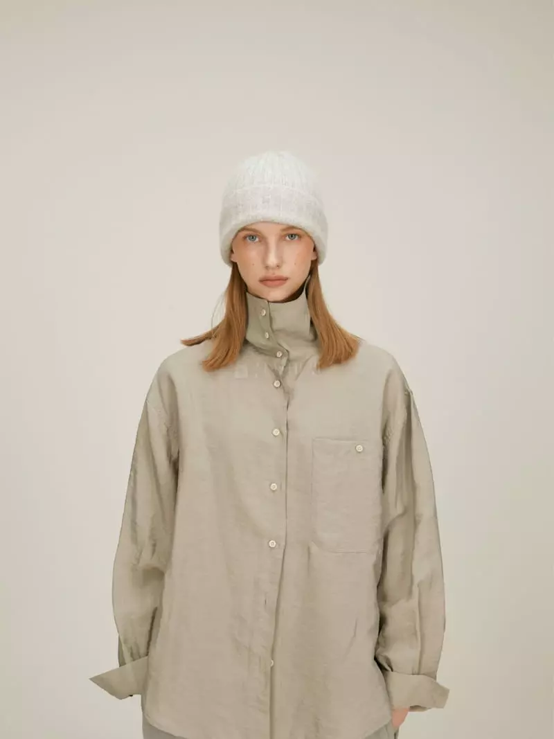 Fave - Korean Women Fashion - #momslook - High Neck Shirt - 10