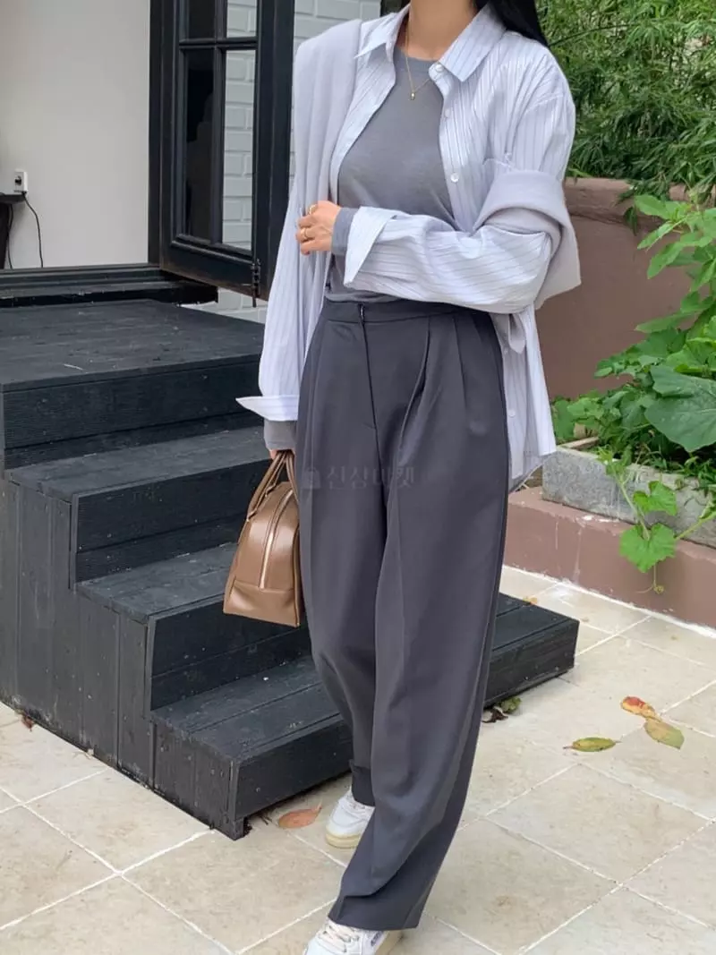 Fave - Korean Women Fashion - #momslook - Petter Shirt