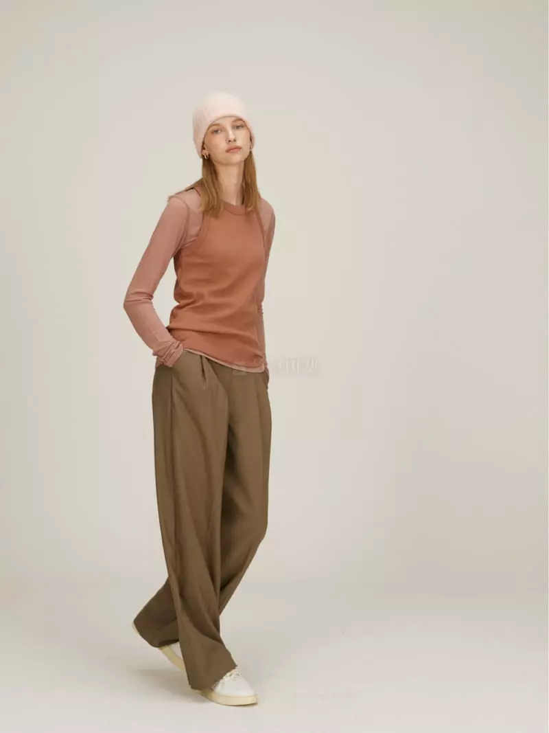 Fave - Korean Women Fashion - #womensfashion - Flat Pants - 4