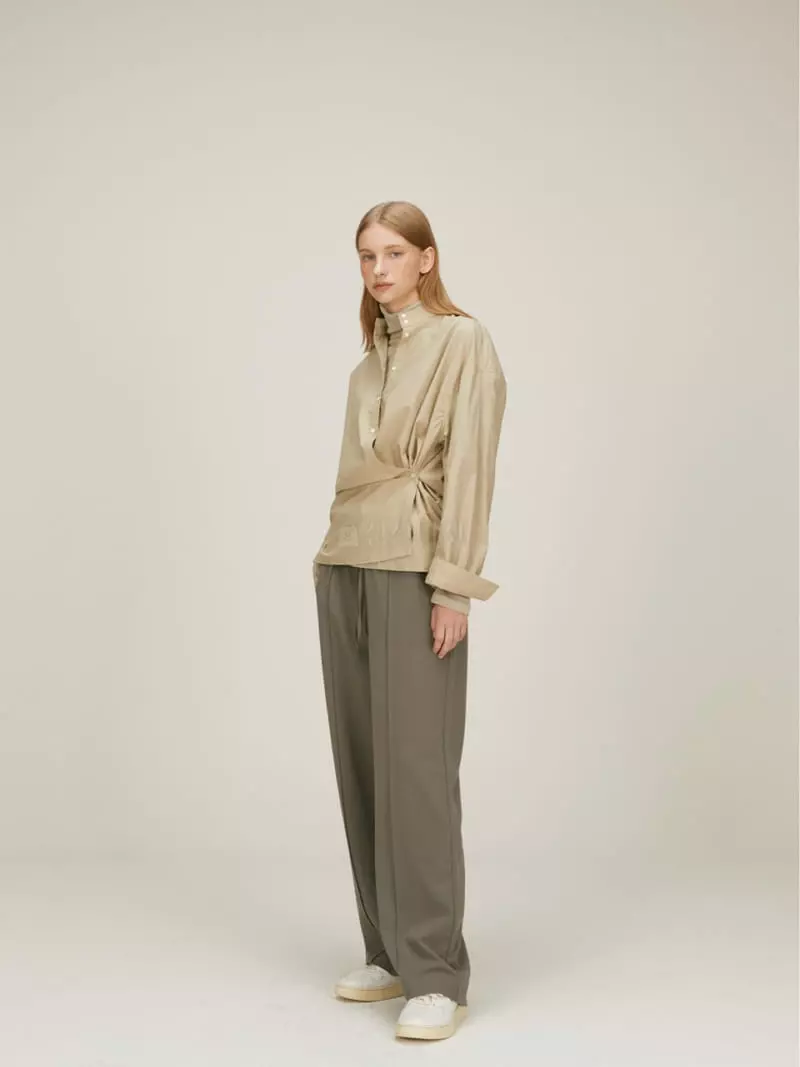 Fave - Korean Women Fashion - #momslook - Joy Banding Pants - 2