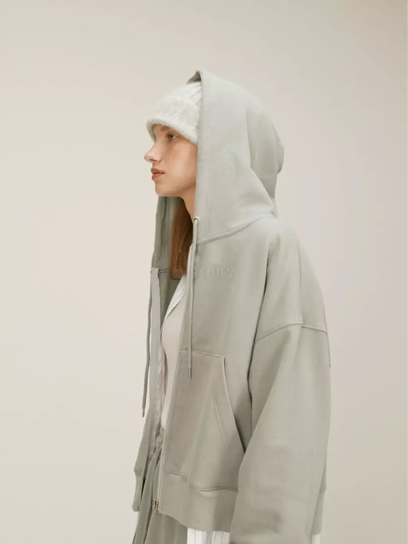 Fave - Korean Women Fashion - #momslook - Shopy Hoody Zip-up - 9