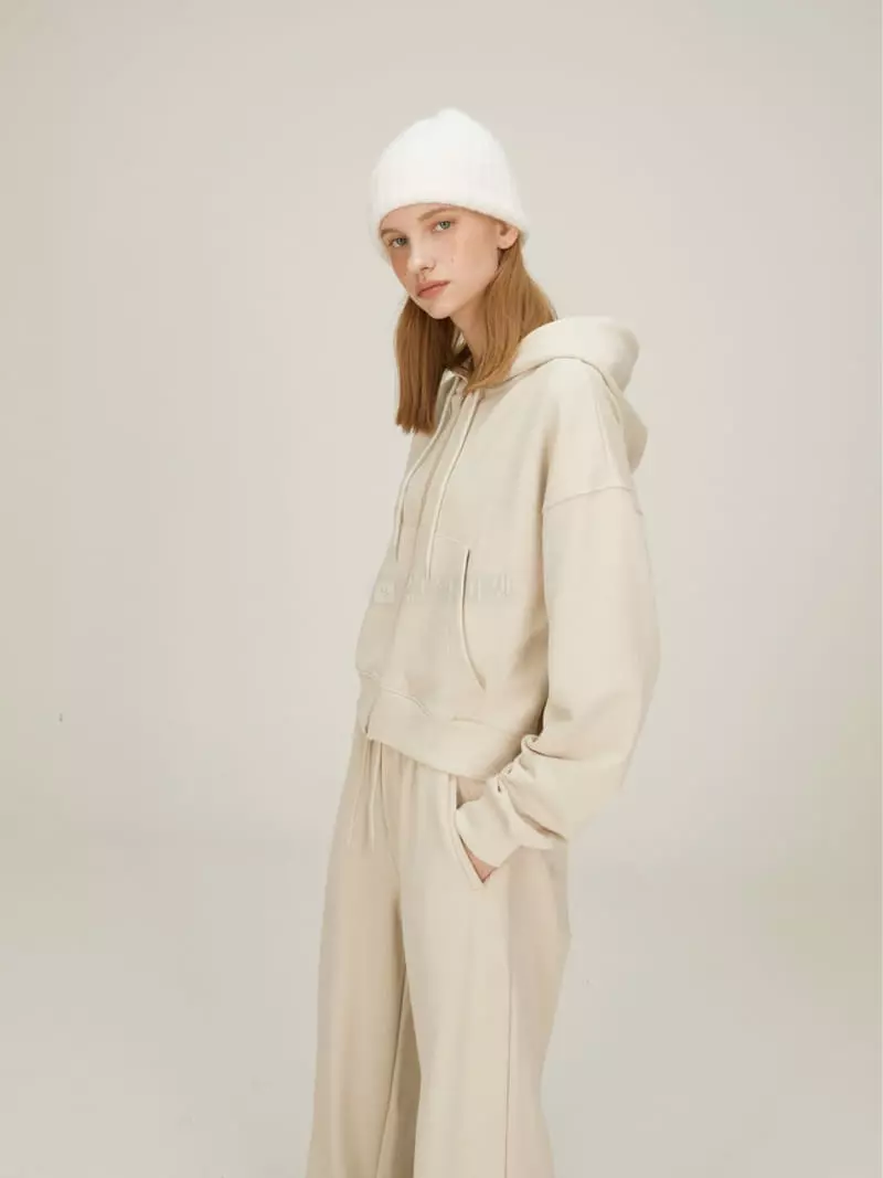 Fave - Korean Women Fashion - #restrostyle - Shopy Hoody Zip-up - 2