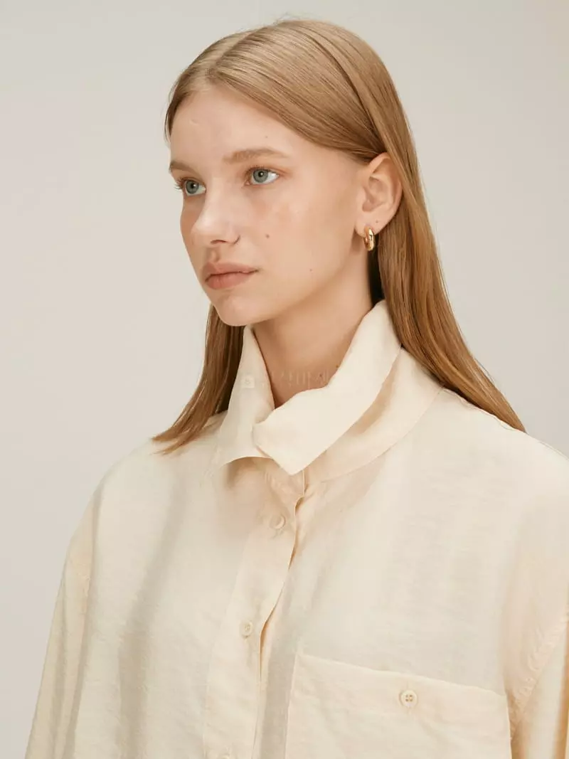 Fave - Korean Women Fashion - #womensfashion - High Neck Shirt