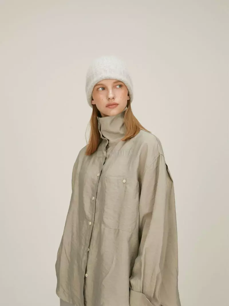 Fave - Korean Women Fashion - #womensfashion - High Neck Shirt - 11