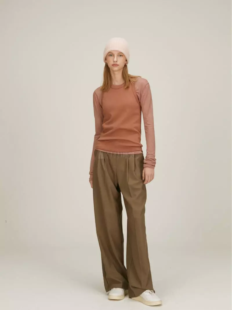 Fave - Korean Women Fashion - #womensfashion - Flat Pants - 5