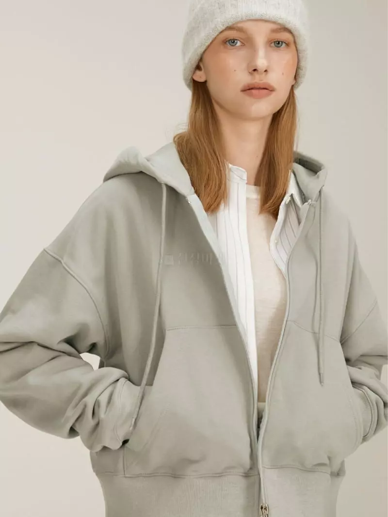 Fave - Korean Women Fashion - #womensfashion - Shopy Hoody Zip-up - 10
