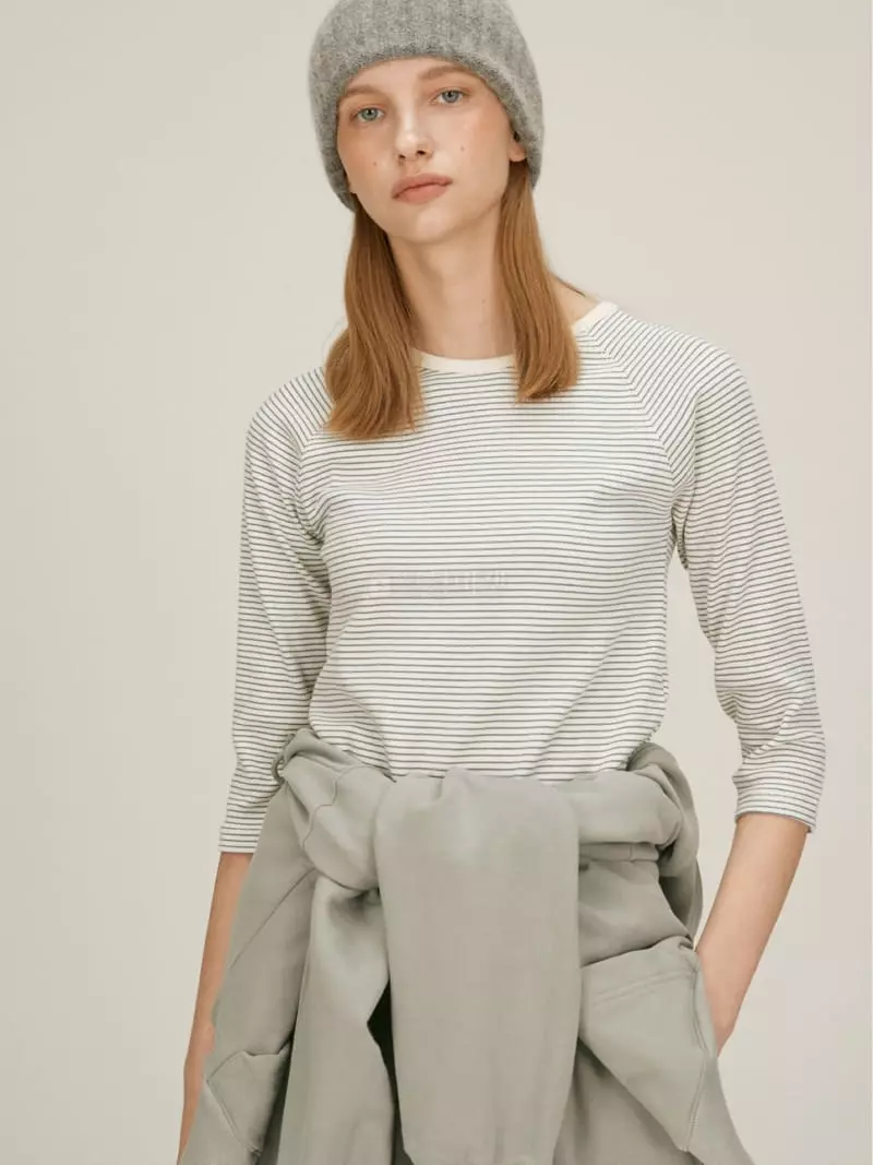 Fave - Korean Women Fashion - #womensfashion - Stripes Tee - 3
