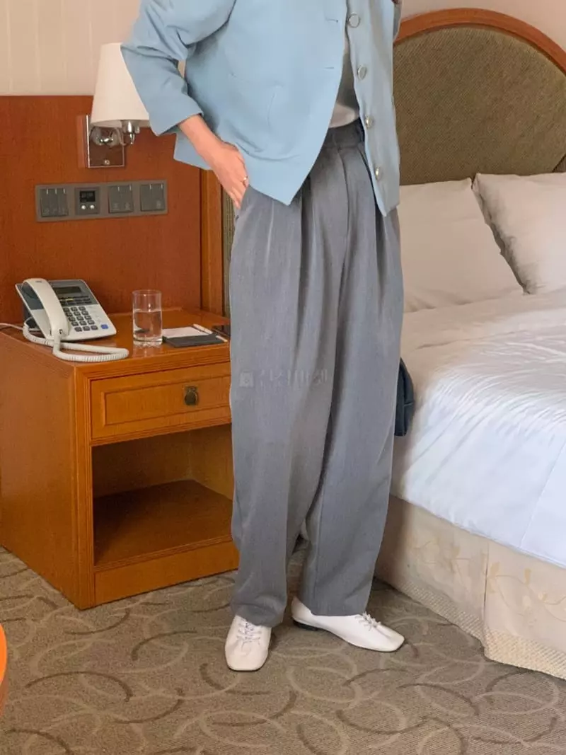 February - Korean Women Fashion - #momslook - Tree Pants