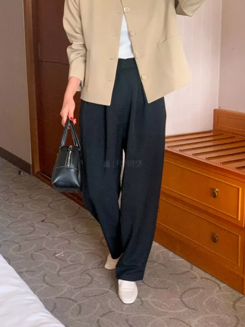 February - Korean Women Fashion - #momslook - Tree Pants - 3