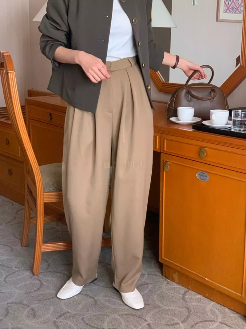 February - Korean Women Fashion - #momslook - Tree Pants - 5