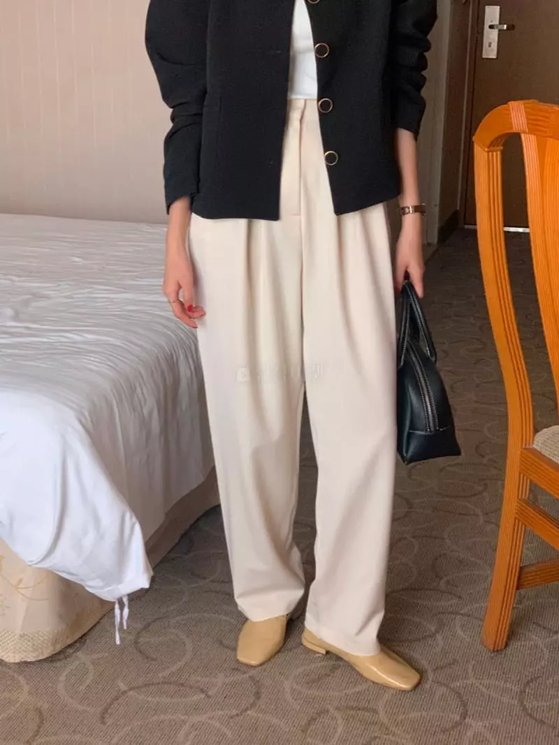 February - Korean Women Fashion - #momslook - Tree Pants - 7