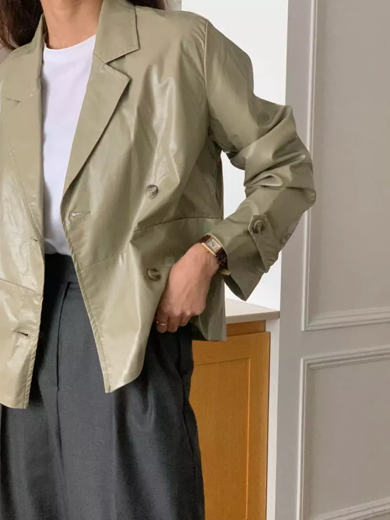 February - Korean Women Fashion - #momslook - Double Jacket